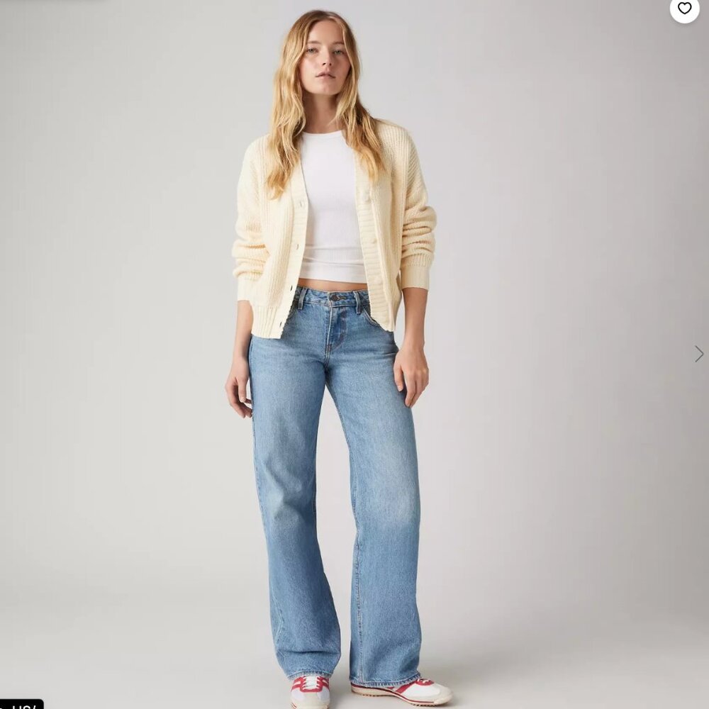 Levi's Low Loose Women's Jeans - Size 27 - 30 Inseam - Good Grades Wash - NWT